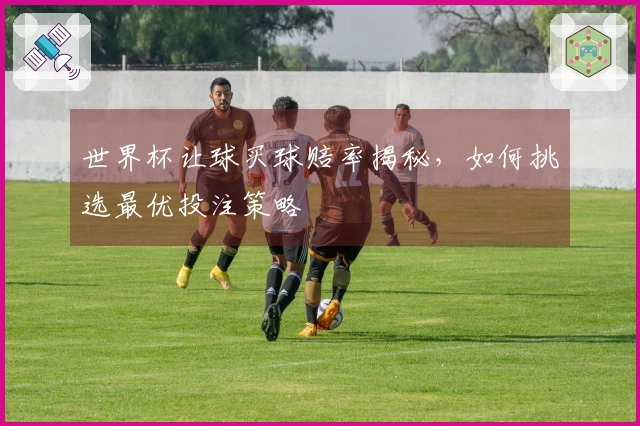 世界杯让球买球赔率揭秘,如何挑选最优投注策略