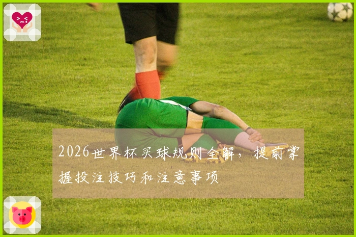 2026世界杯买球规则全解，提前掌握投注技巧和注意事项